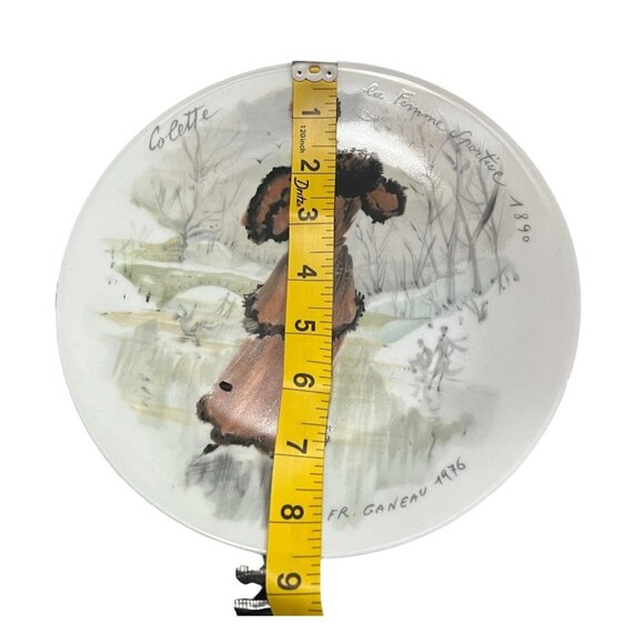 Set Of 4 D'Arceau-Limoges Collector Plates Les Femmes Du Siècle 1875-1943 - Picture 7 of 16